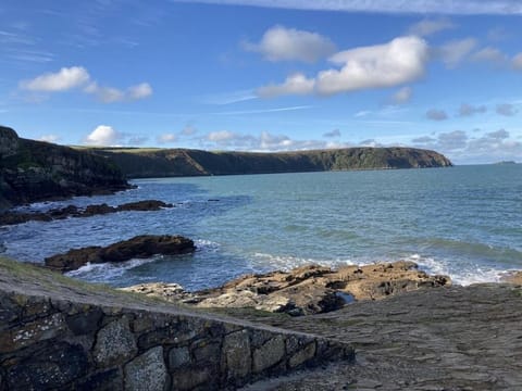 Galwad y Mor - Balcony, Sea View, Short walk to beach & several eateries House in Wales