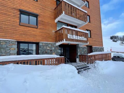 Appartement rénové 2 pièces pour 6 personnes à 50m des pistes, calme, balcon vue Mont Blanc - FR-1-181-2554 Apartment in Mâcot-la-Plagne