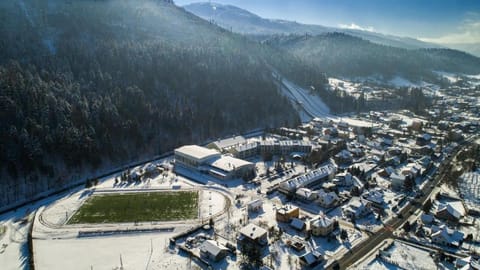 Bird's eye view, Winter, Mountain view