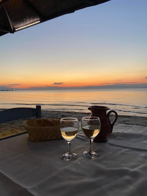 Beach, Drinks, Sunset