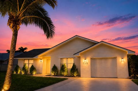 Property building, Sunset