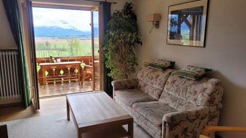 Living room, Seating area, Mountain view