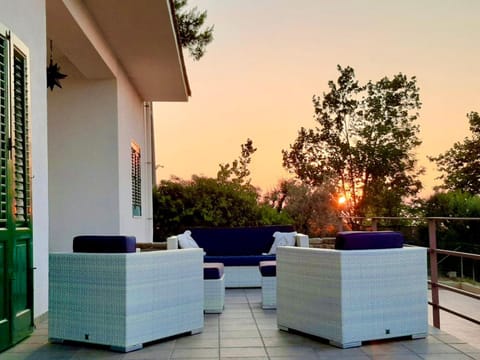 Patio, Balcony/Terrace, Sunset