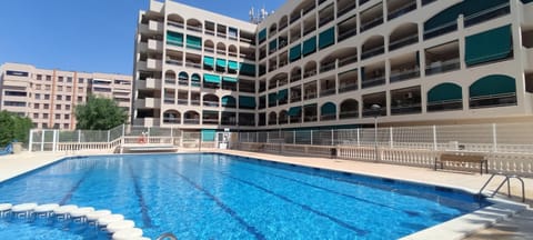 Property building, Pool view, Swimming pool