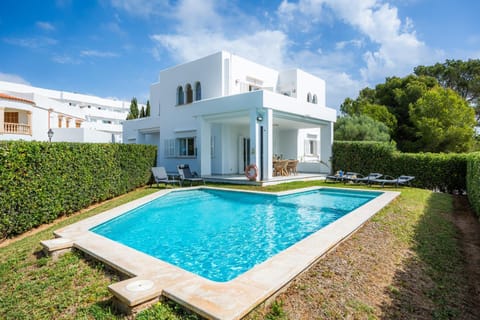 Property building, Living room, Swimming pool