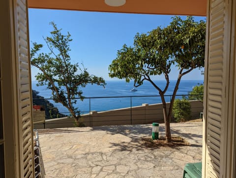 Natural landscape, View (from property/room), Balcony/Terrace, Sea view