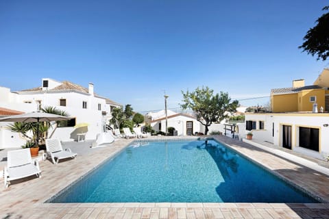 Property building, Living room, Swimming pool