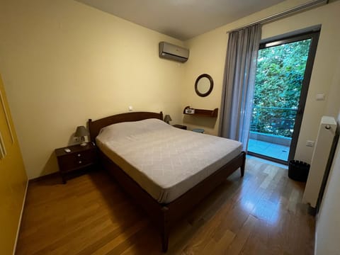 Bed, Natural landscape, Bedroom