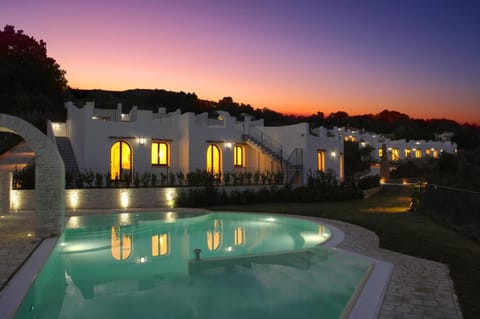 Property building, Pool view, Swimming pool