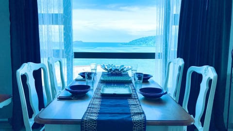 Dining area, Sea view