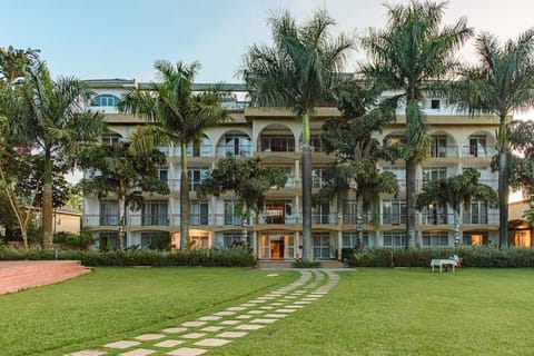 Property building, Garden view