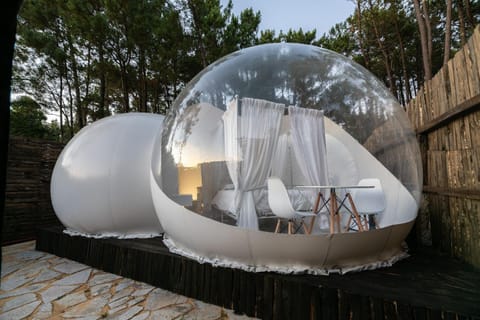 BurbujasBalbuena, interpretación de la vía láctea Luxury tent in O Salnés