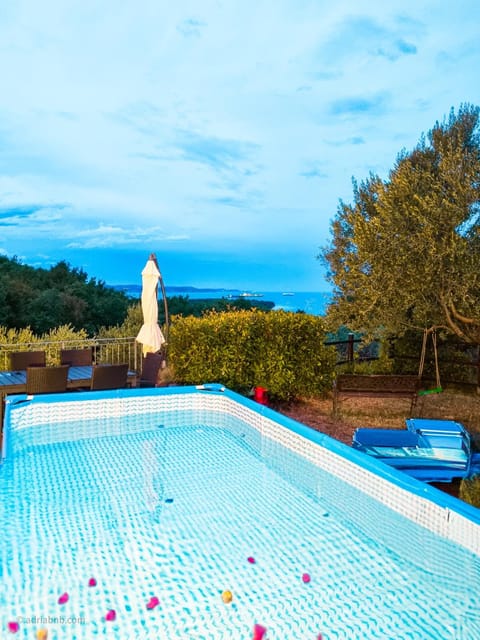 Natural landscape, Pool view, Swimming pool