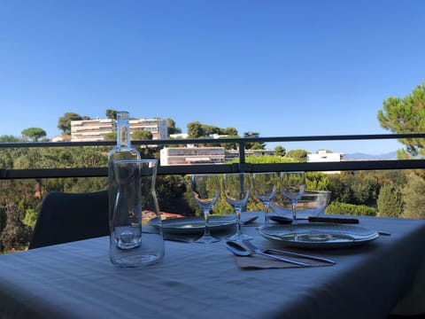 Appartement 2 personnes calme proche de la mer piscine tennis Apartment in Cagnes-sur-Mer