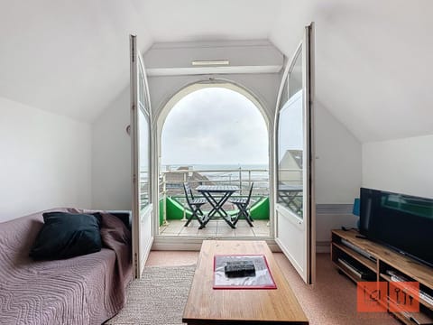 Balcony/Terrace, Living room, Sea view