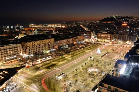 Night, Neighbourhood, Bird's eye view, City view