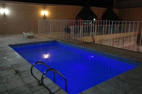 Night, Swimming pool