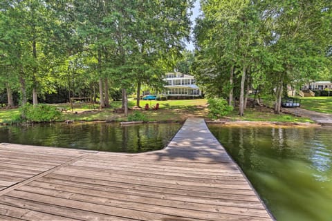 The B Haus Lakefront Retreat with Boat Ramp! House in Pell City