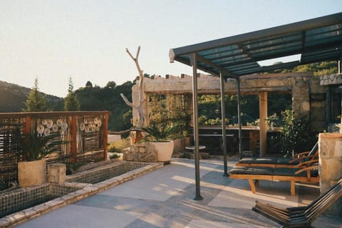 Patio, Spring, Day, Natural landscape, Garden, Seating area, Garden view