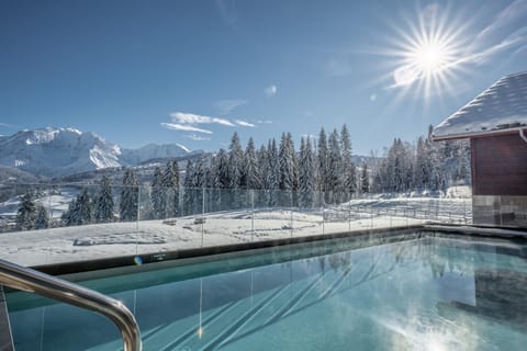 Natural landscape, Winter, Pool view, Swimming pool