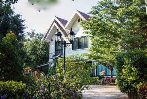 Property building, Garden view
