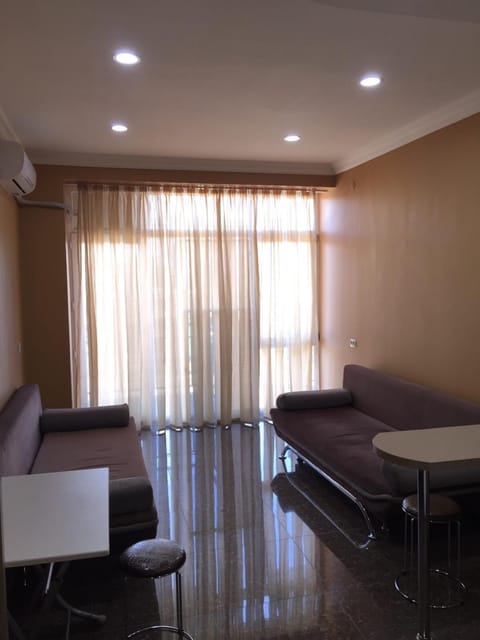 Living room, air conditioner