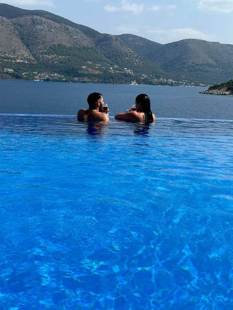 Property building, Pool view, Sea view, Swimming pool