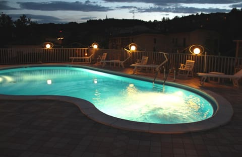Solarium, Pool view, Swimming pool, Sunset, Open Air Bath