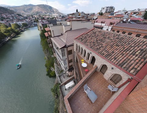 Property building, Natural landscape, Bird's eye view, City view, Mountain view, River view