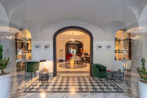 Patio, Facade/entrance, Lobby or reception