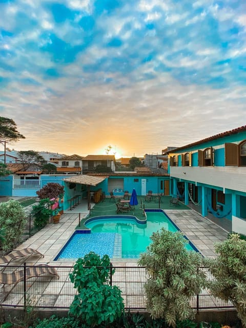 Property building, Day, View (from property/room), Swimming pool