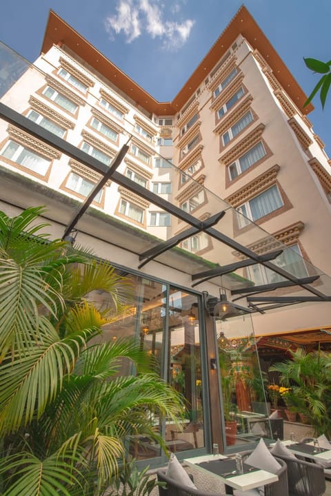 Property building, Patio, Day, View (from property/room), Balcony/Terrace