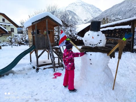 Natural landscape, Winter, Children play ground