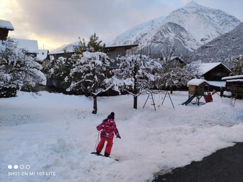 Natural landscape, Winter, Mountain view