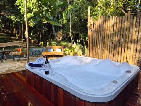 Day, Natural landscape, Garden, Hot Tub, Hot Tub, Spa and wellness centre/facilities, Garden view, Open Air Bath
