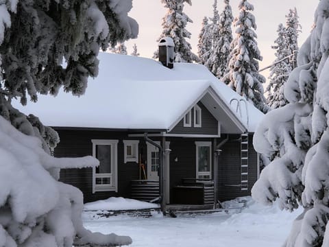 Hietavilla Borealis - Hot tube - Sauna - Fireplace - 11kW EV-refuel - Landscape view - Silence - Free WiFi House in Lapland