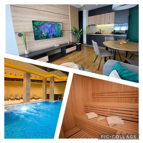 Living room, Spa and wellness centre/facilities, Swimming pool
