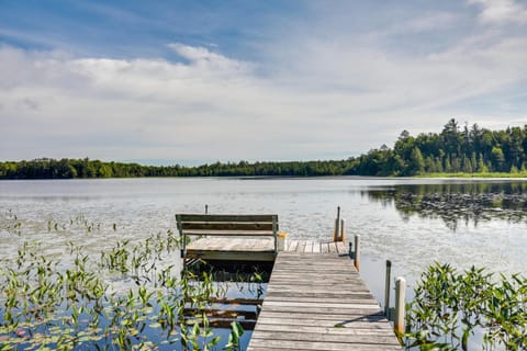 Dog-Friendly Park Falls Cottage with 5 Acres and Lake House in Wisconsin