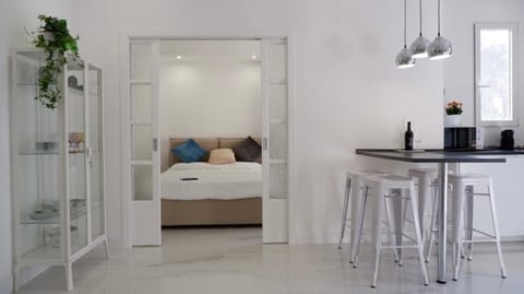 Bed, Kitchen or kitchenette, Photo of the whole room, Dining area, Bedroom