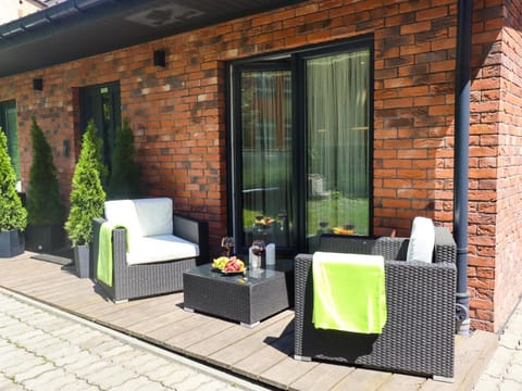 Property building, Day, Garden, View (from property/room), Balcony/Terrace, Seating area, Garden view