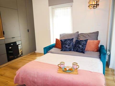 Bed, Kitchen or kitchenette, Living room, Photo of the whole room, Seating area, Dining area, Bedroom, wardrobe