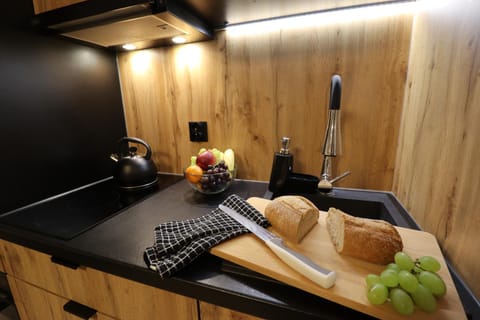 Kitchen or kitchenette, Food and drinks, Food, minibar, stove