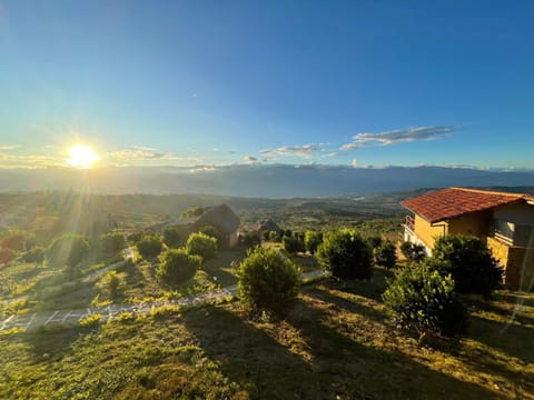Natural landscape, Mountain view, Sunset