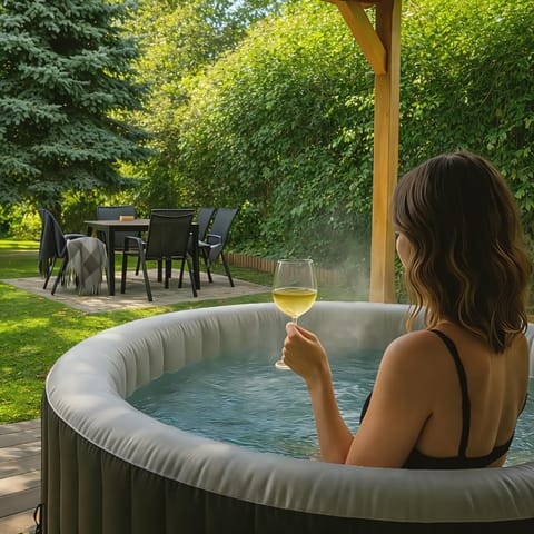 Garden, Hot Tub, Garden view, Pool view