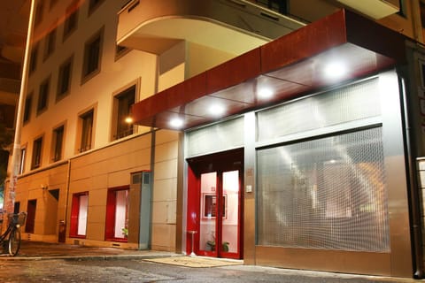 Facade/entrance, Night