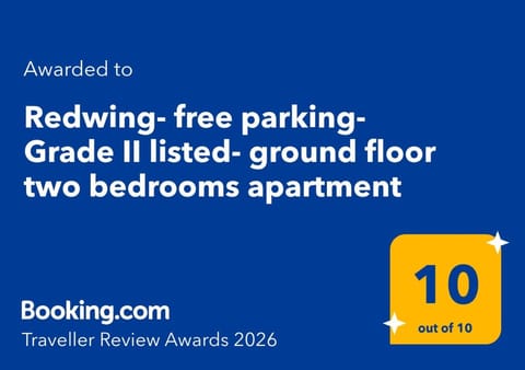 Redwing- free parking- Grade II listed- ground floor two bedrooms apartment Apartment in South Cambridgeshire District