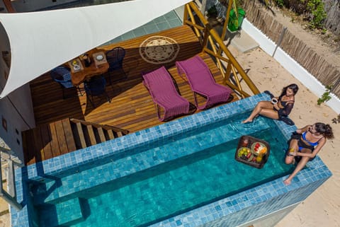 Bird's eye view, Swimming pool