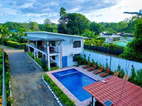 Property building, Pool view