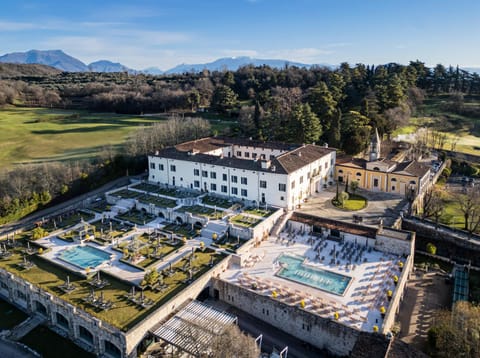 Property building, Bird's eye view, Open Air Bath