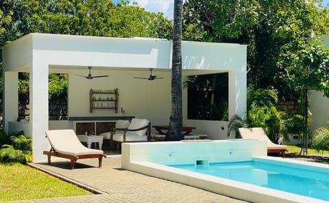 Patio, Garden view, Swimming pool